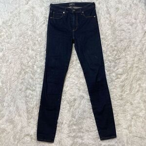 Abercrombie & Fitch Simone High Rise Super Skinny Jeans Size 4L 27 Dark Wash